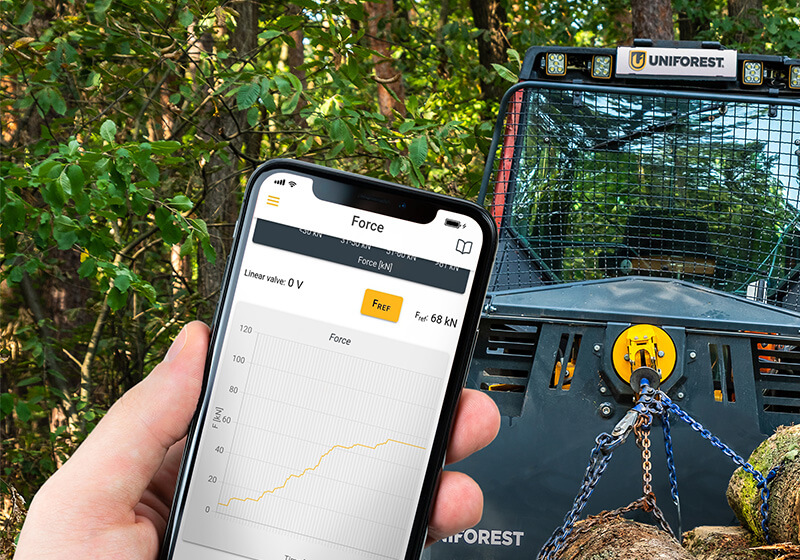 L'application Uniforest
